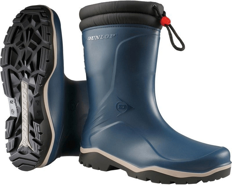 Dunlop Kids Blizzard Wellies Navy