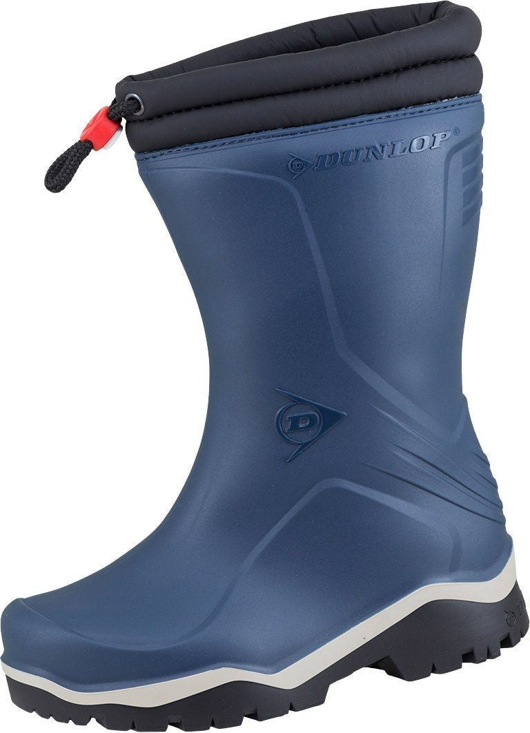 Dunlop Kids Blizzard Wellies Navy