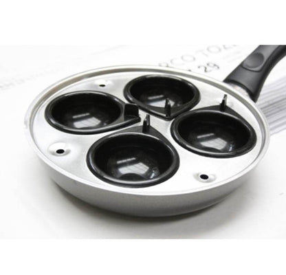 Steelex 4 Cup Egg Poacher - Heavy Gauge