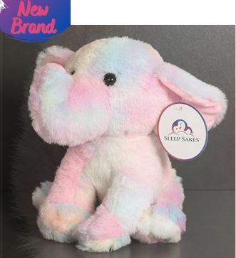 Rainbow Elephant 25cm