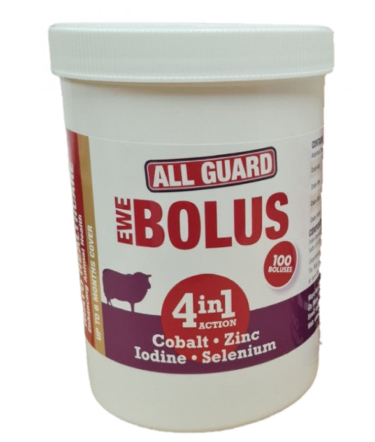 All Guard Ewe Bolus 4 In 1 - 100 Pack