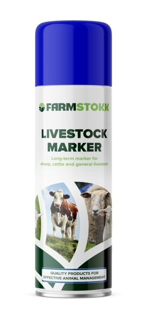 Farmstokk Marking Spray 450ml Blue