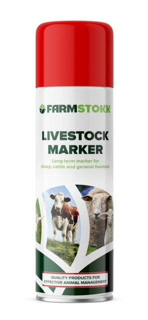 Farmstokk Marking Spray 450ml Red