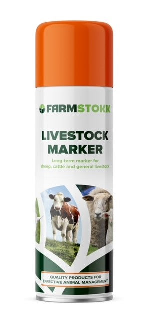 Farmstokk Marking Spray 450ml Orange