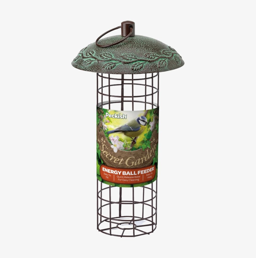 Peckish Secret Garden Energy Ball Bird Feeder