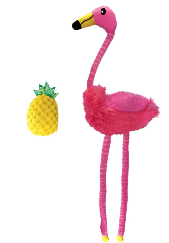 Kong Cat Ropics Flamingo 2pk