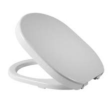 Galaxy Slow Close Toilet Seat - White