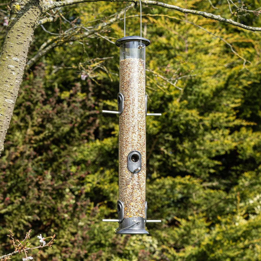 Peckish All Weather Giant 6 Port Seed Bird Feeder