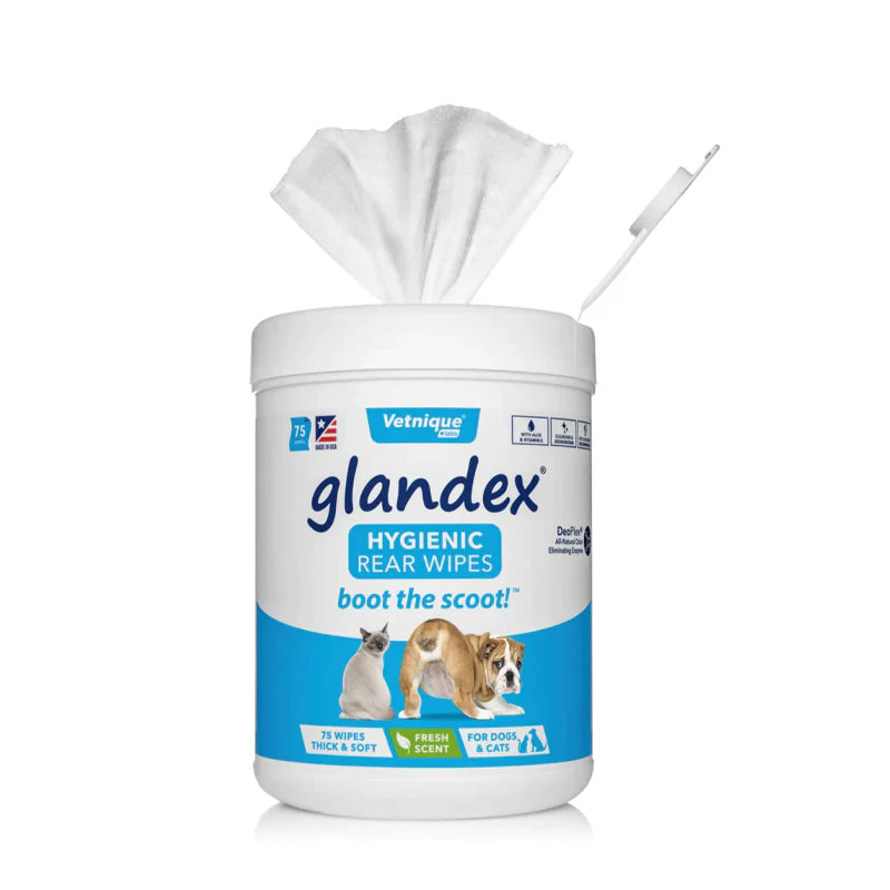 Glandex Anal Pet Wipes 75‘s