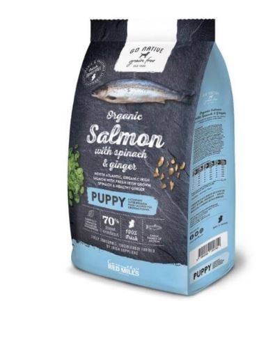 Go Native Puppy Salmon With Spinach &amp; Ginger