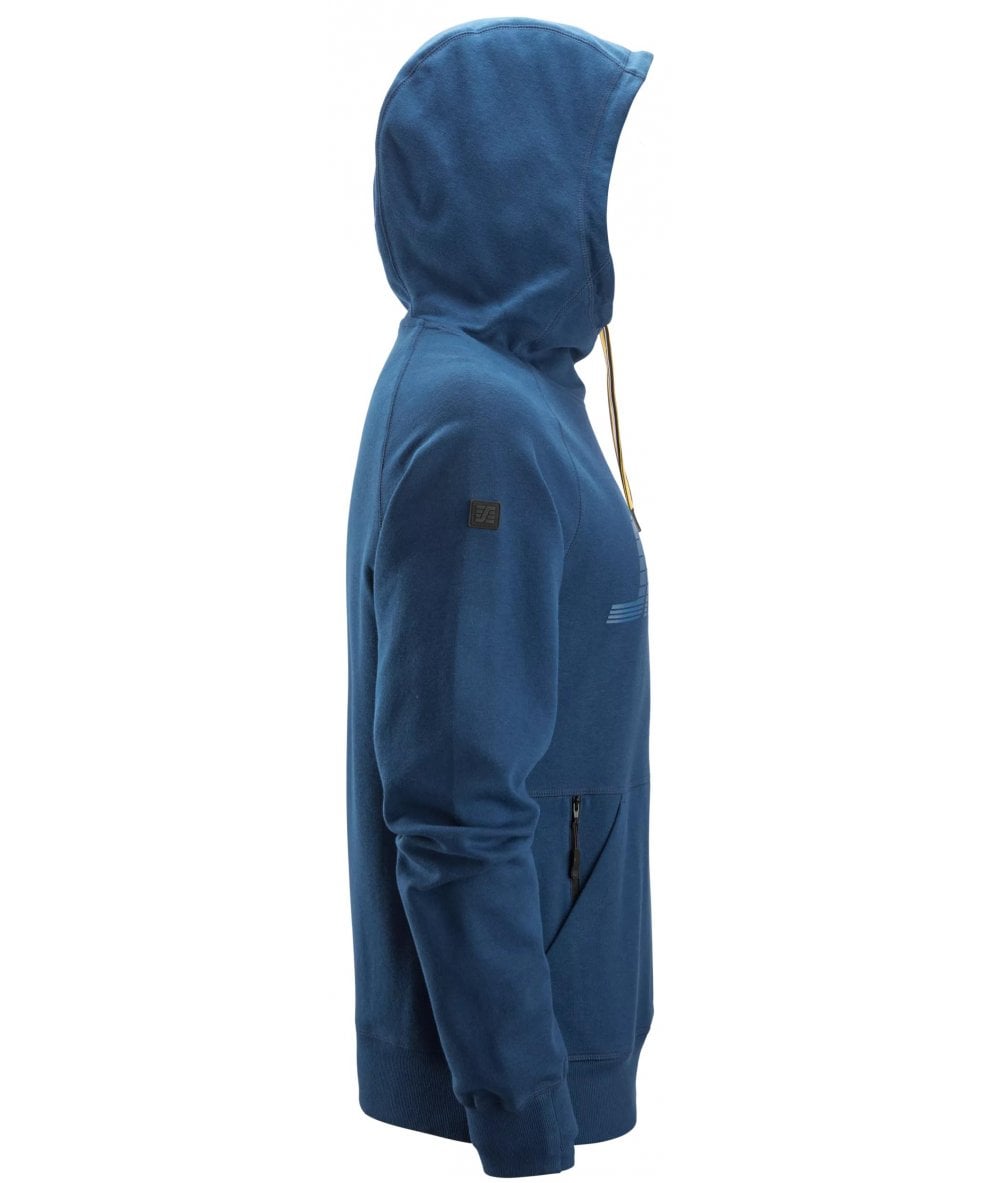 Snickers Logo Hoodie Deep Blue