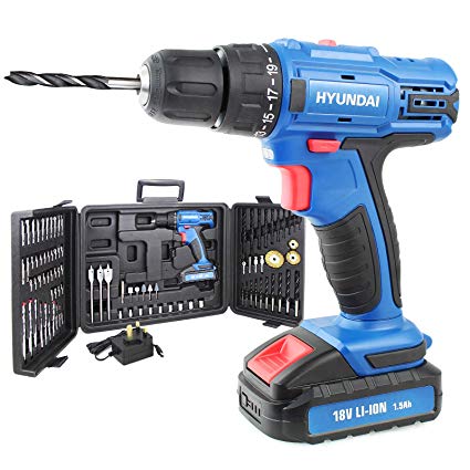 Hyundai 18v Li-ion Cordless Drill