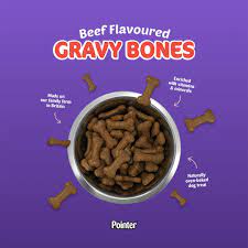 Pointer Beef Gravy Bones 1.5kg Bag