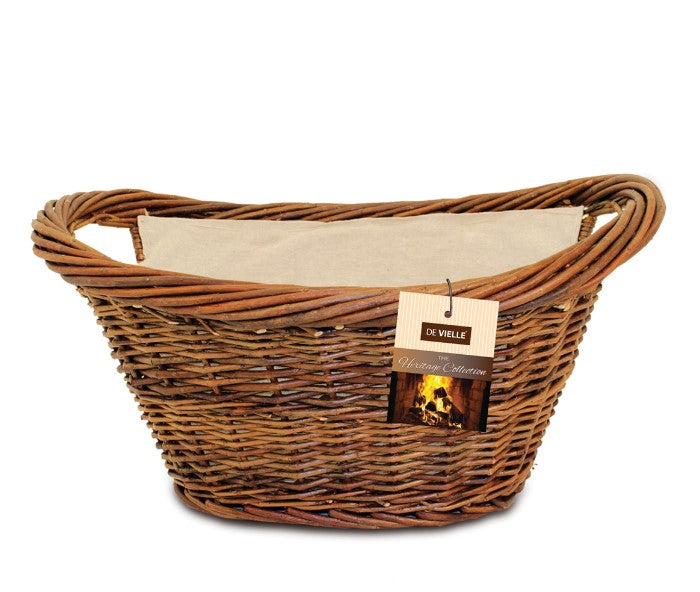 De Vielle Premium Natural Oval Basket With Jute Liner