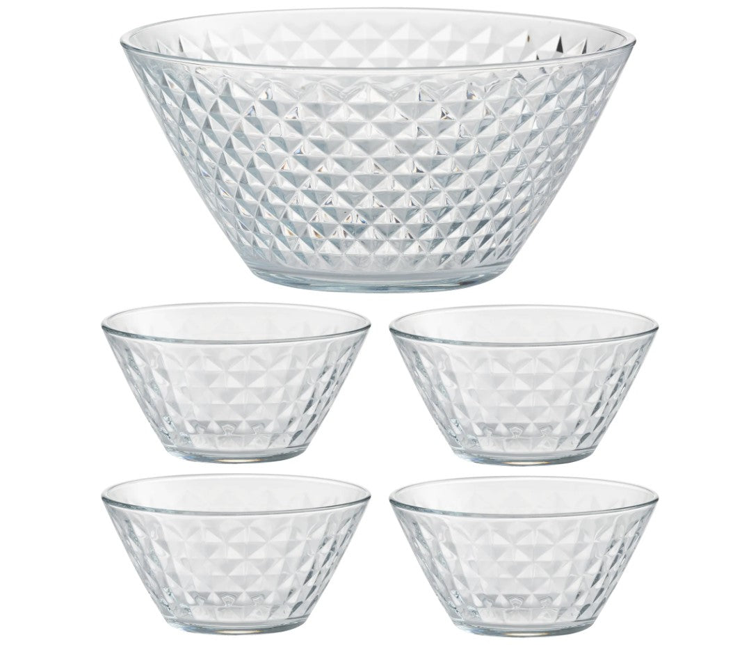 Ravenhead Essentials Jewel 5 Piece Bowl Set