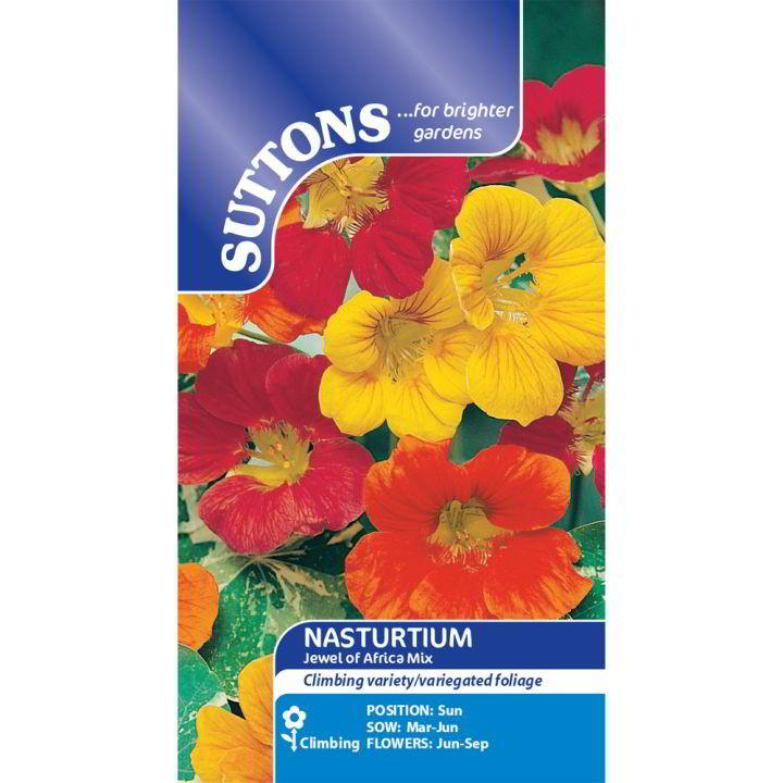 Nasturtium Jewel of Africa Mix Flower Seeds