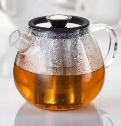 Judge Teaware Brew Control 5 Cup Glass Teapot 1L