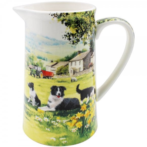 Collie And Sheep Jug