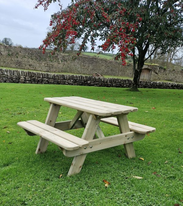 Kids Oblong Picnic Bench