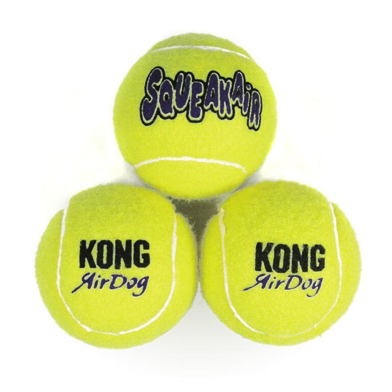 Kong Air Squeaker 3 Tennis Balls