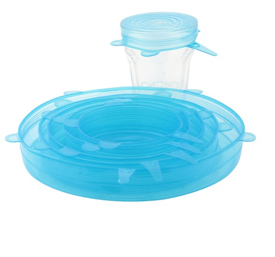 Silicone Stretch Lids - Set 6