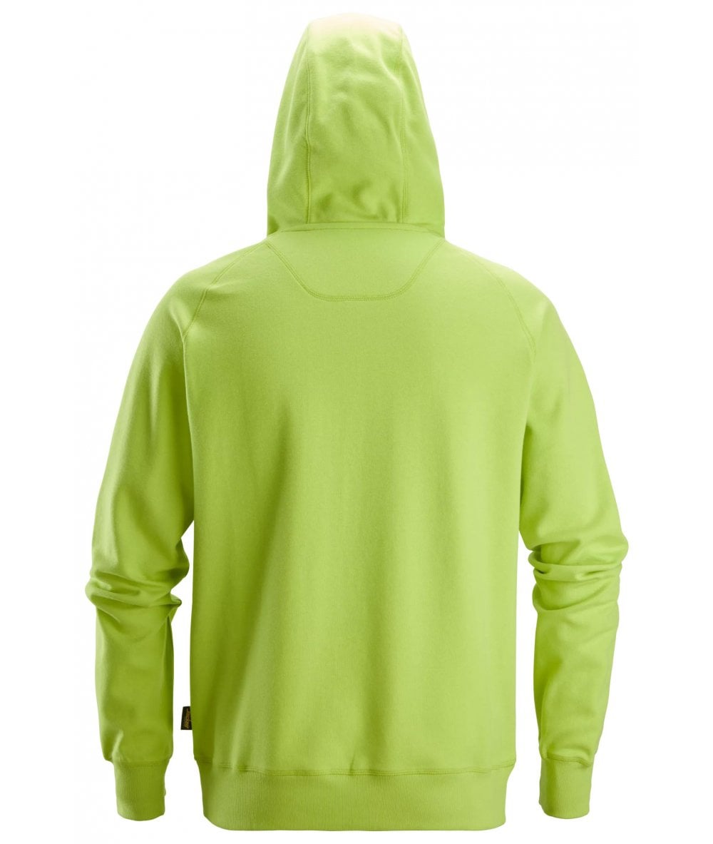 Snickers Logo Hoodie Lime