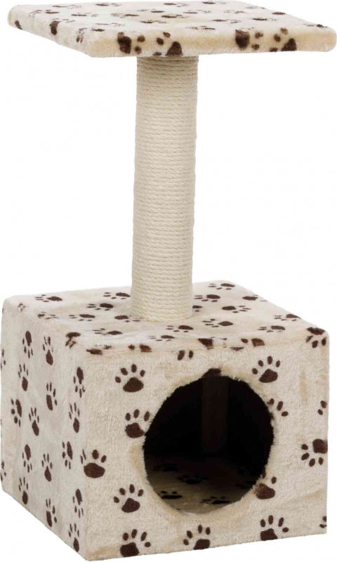 Zamora Scratch Post 61CM Beige with Paws