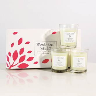 Lotus Triple Candle Set