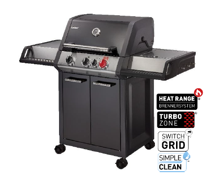 Monroe 3 Burner BBQ