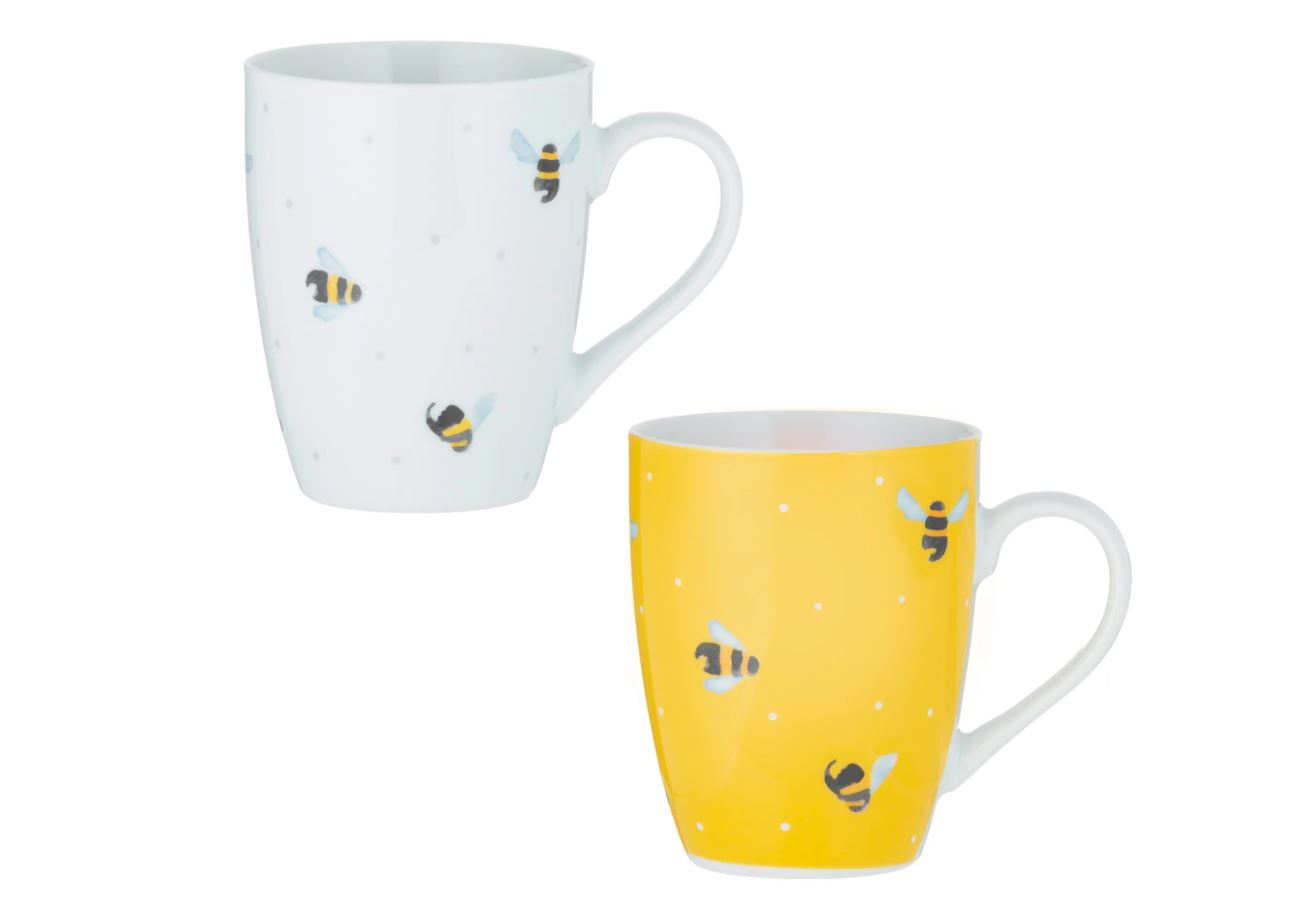 Price &amp; Kensington Sweet Bee Mug Assorted 380ml