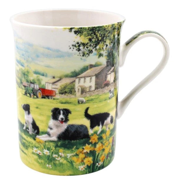 Collie And Sheep Mug