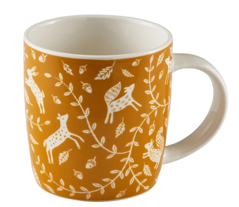 Woodland Mustard Mug 34cl