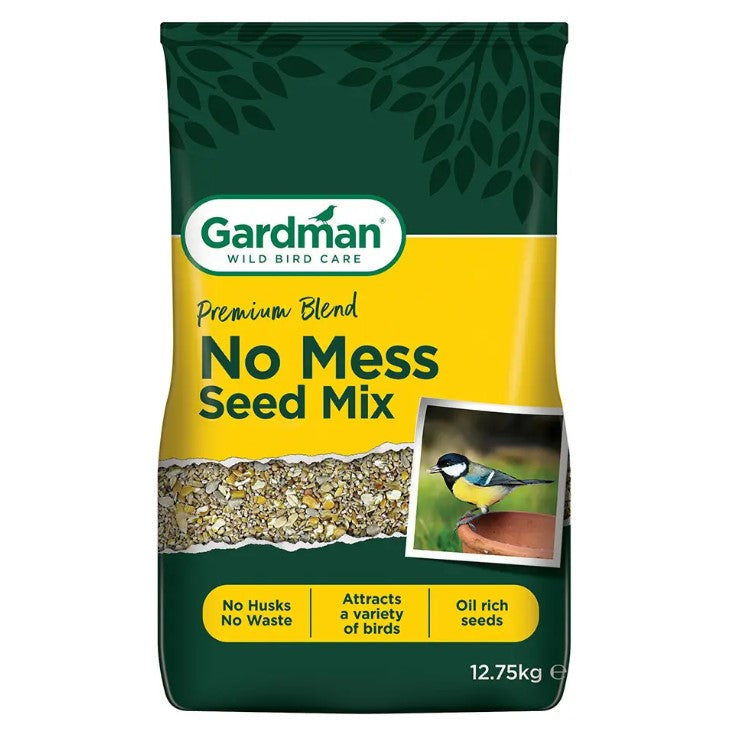 Gardman No Mess Bird Seed Mix 12.75kg