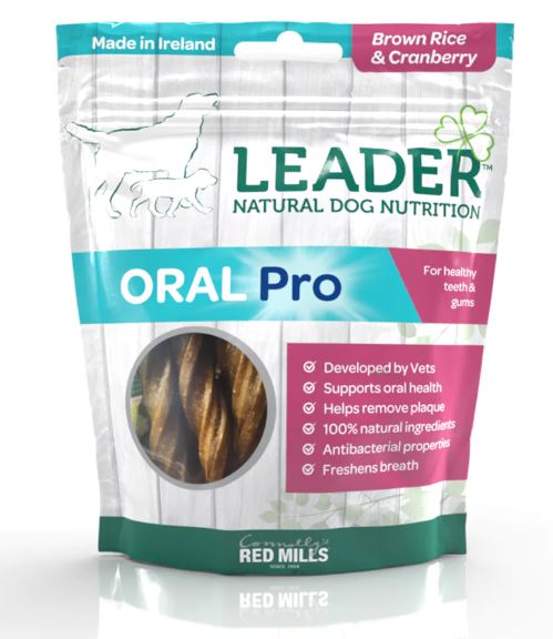 Leader Oral Pro Treats - Brown Rice &amp; Cranberry 130g