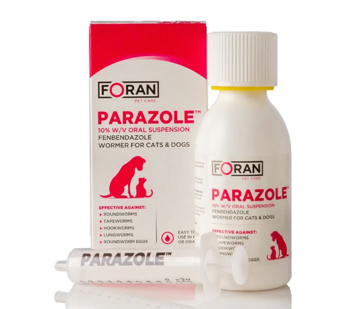 Parazole Wormer For Cats &amp; Dogs 100ml