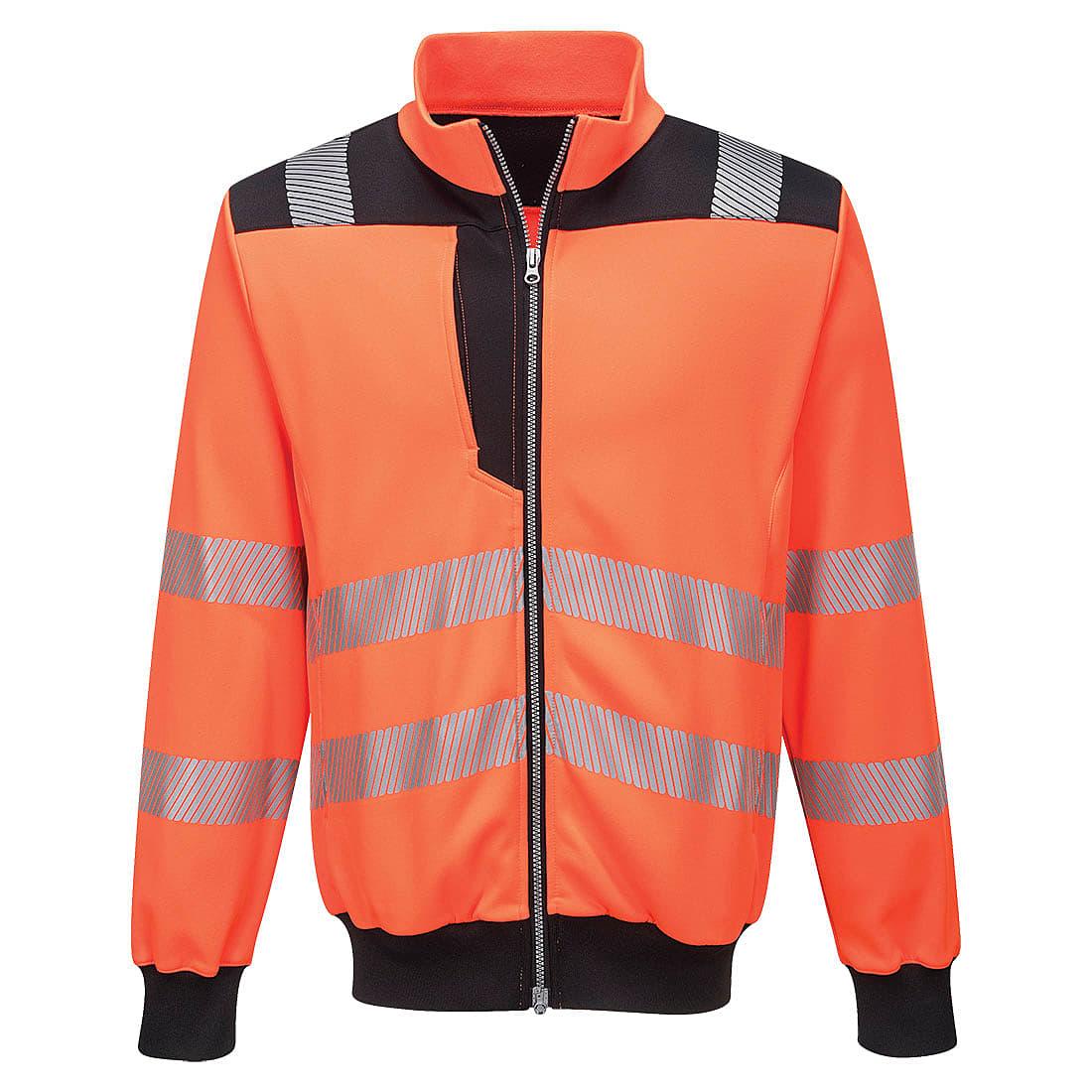 Portwest PW3 Hi-Vis Sweatshirt - Orange/Black