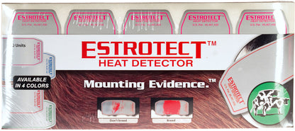 Estrotect Heat Detectors 10 Pack Red