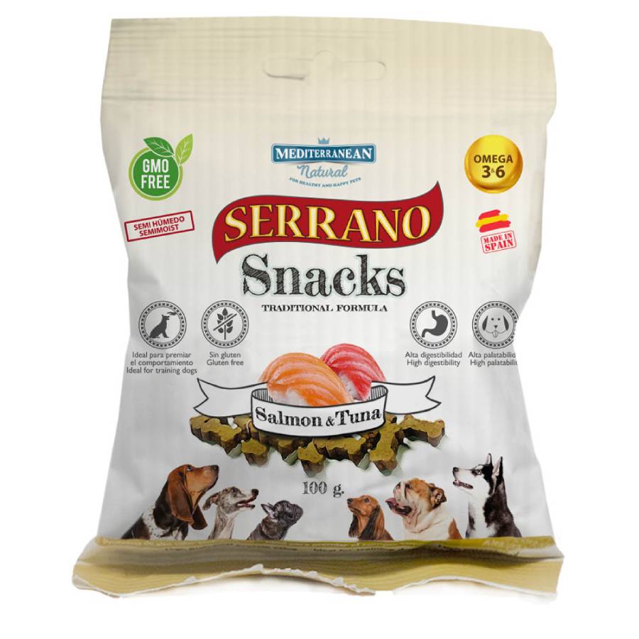 Serrano Snack Salmon &amp; Tuna 100g