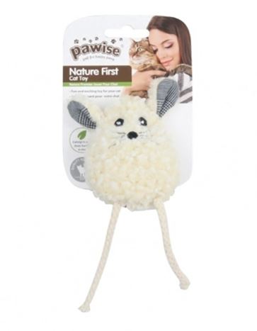 Pawise Simple Cat Sheep Cat Toy 18.5cm