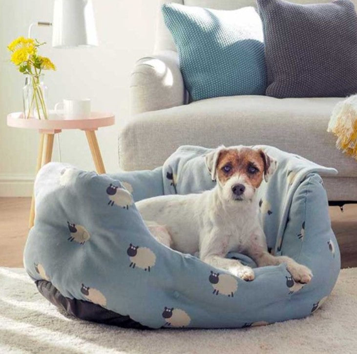 Counting Sheep Oval Pet Bed