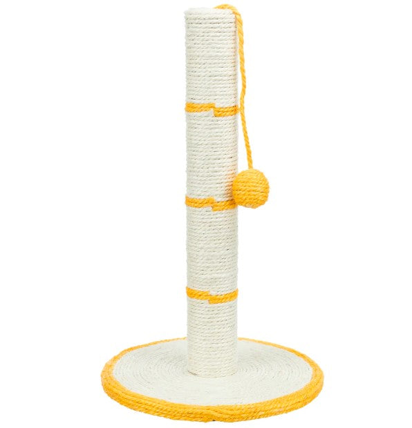 Sisal Cat Scratch Post On Stand 50CM