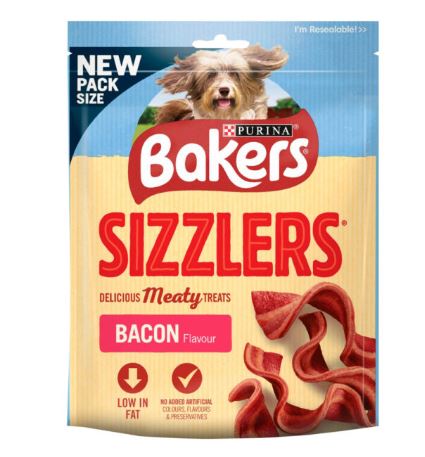 Bakers Sizzlers Bacon 90g