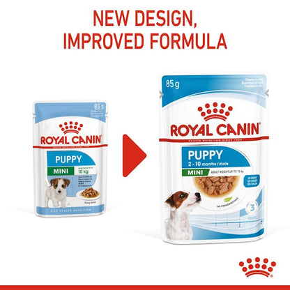 Royal Canin Mini Puppy Chunks In Gravy, 85g