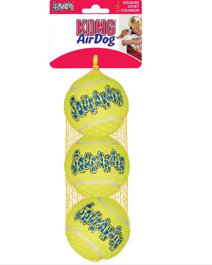 Kong Air Squeaker 3 Tennis Balls