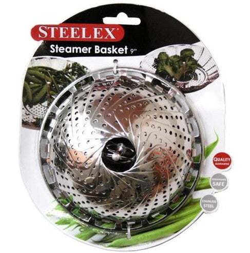 Steamer Basket 9&quot; - Steelex