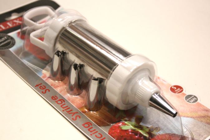 Steelex Cash Icing Syringe Set