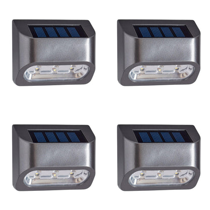 Superbrightwall Premier Fence, Wall &amp; Post Solar Light - 4 Pack