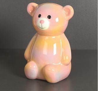 Teddy Bear Money Box by Sleep Sakes 18cm