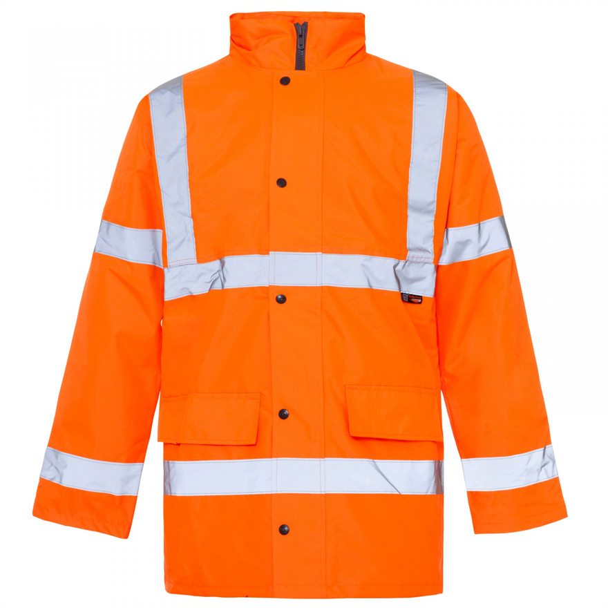 Fluro Orange Hi Viz Jacket