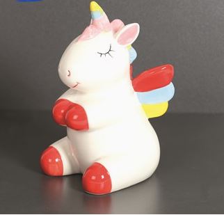 Unicorn Money Box by Sleep Sakes 18cm